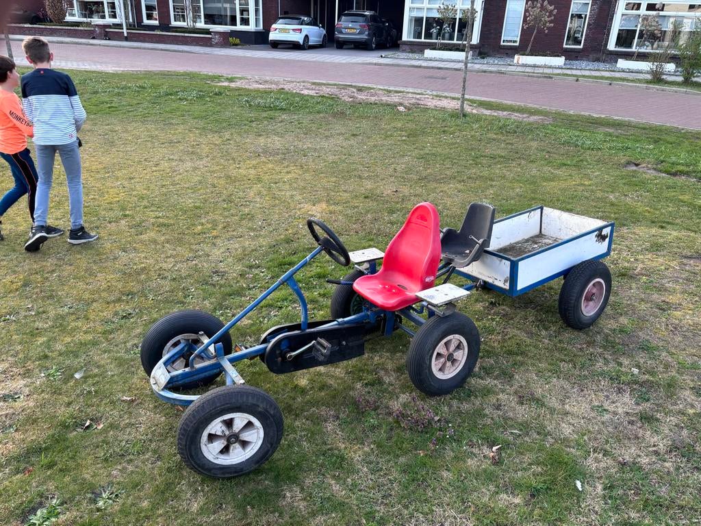 Berg skelter met kiepwagen, Ophalen, Gebruikt, Berg, Duozit