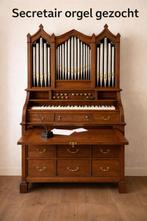 Gezocht: Secretaire-orgel / pijporgel, Ophalen, Gebruikt, 1 klavier, Orgel