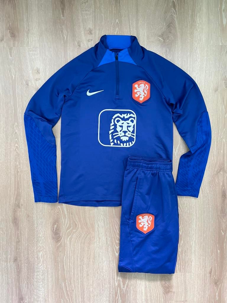 Nederlands elftal trainingspak Nike 22/23 Maat 147-158, Kinderen en Baby's, Kinderkleding | Maat 158, Gebruikt, Jongen of Meisje