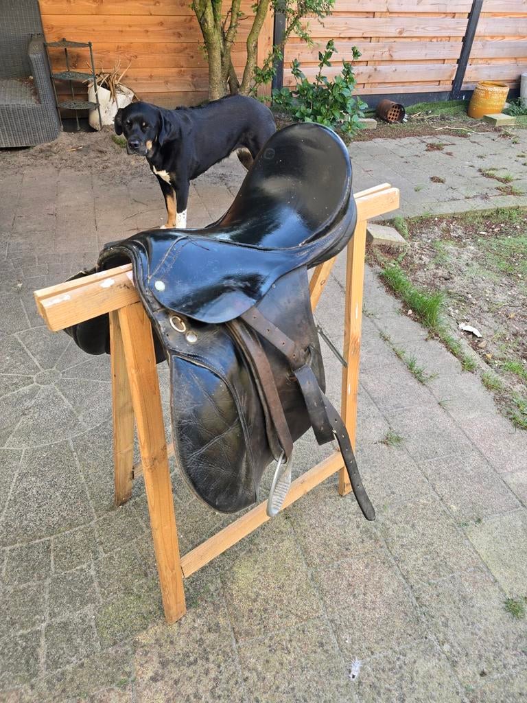 Ponyzadel springzadel veelzijdigheidszadel, Dieren en Toebehoren, Ophalen, Springen