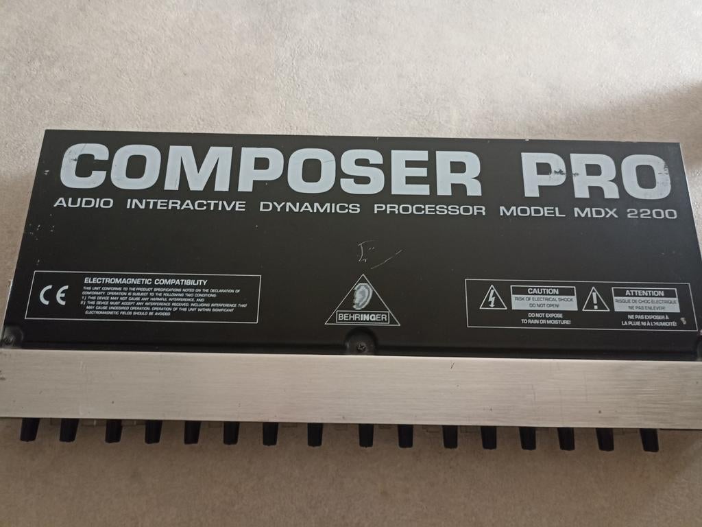 Behringer Composer Pro MDX 2200, Muziek en Instrumenten, Effecten, Ophalen of Verzenden