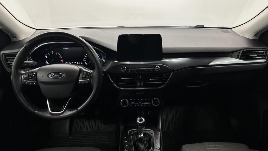 Ford Focus Wagon 1.0 EcoBoost Vignale NAVI CARPLAY LED CRUIS, Auto's, Ford, Gebruikt, Met garantie (alle), Wit, Autotrust