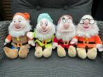 4 nieuwe zgan Dwergen van Sneeuwwitje. Happy sleepy Grumpy, Verzamelen, Ophalen, Sneeuwwitje of Doornroosje, Nieuw, Knuffel