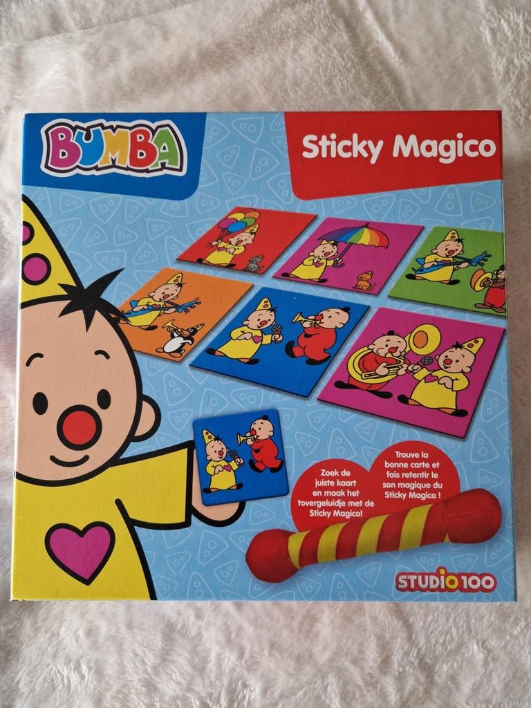 Bumba Sticky Magico Spel, Ophalen of Verzenden, Meer dan 50 stukjes, Zo goed als nieuw, 2 tot 4 jaar