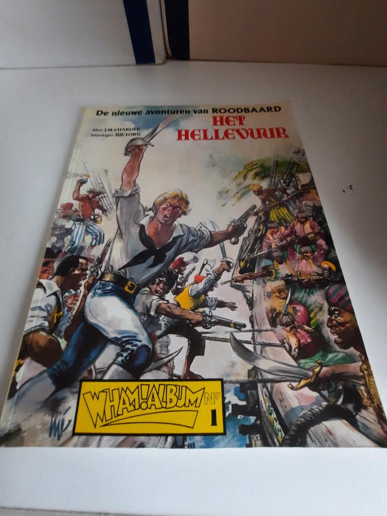 het hellevuur, de nieuwe avonturen van Roodbaard, Boeken, Eén stripboek, Ophalen of Verzenden, Gelezen