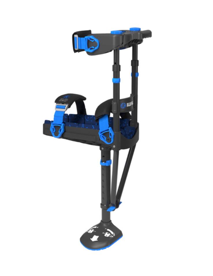 iWalk 3.0 kniekruk (hands-free kruk/loophulpmiddel), Diversen, Loopkrukken, Ophalen of Verzenden, In hoogte verstelbaar, Zo goed als nieuw