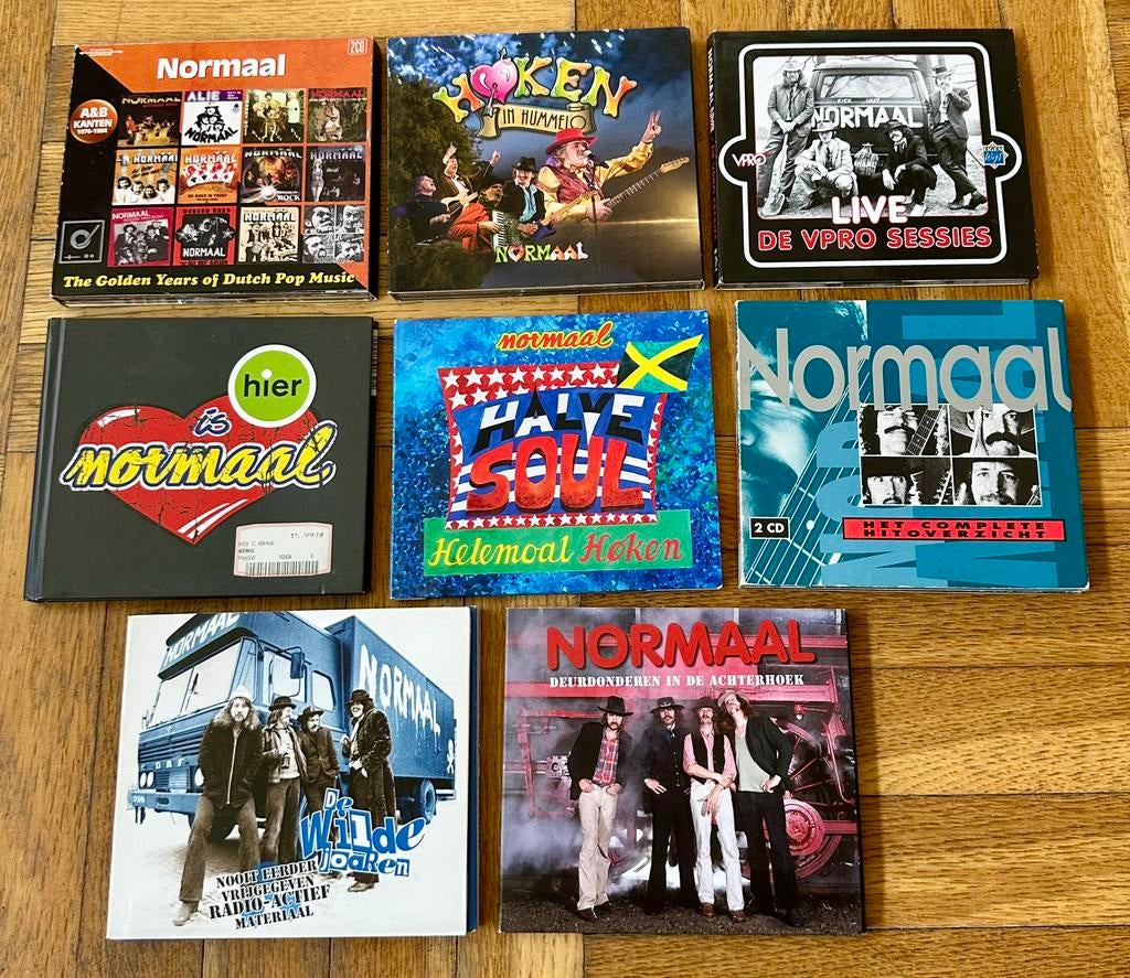 Diverse cd’s van Normaal oa Wilde Joaren, Ophalen of Verzenden, Zo goed als nieuw, Poprock