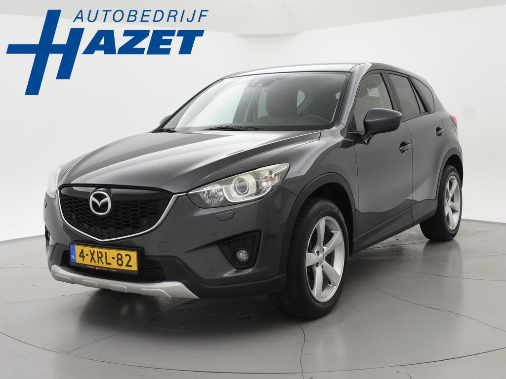 Mazda CX-5 2.2D 150 PK AUT. + LEDER | TREKHAAK | NAVIGATIE |, Auto's, Gebruikt, 4 cilinders, 2191 cc, Origineel Nederlands