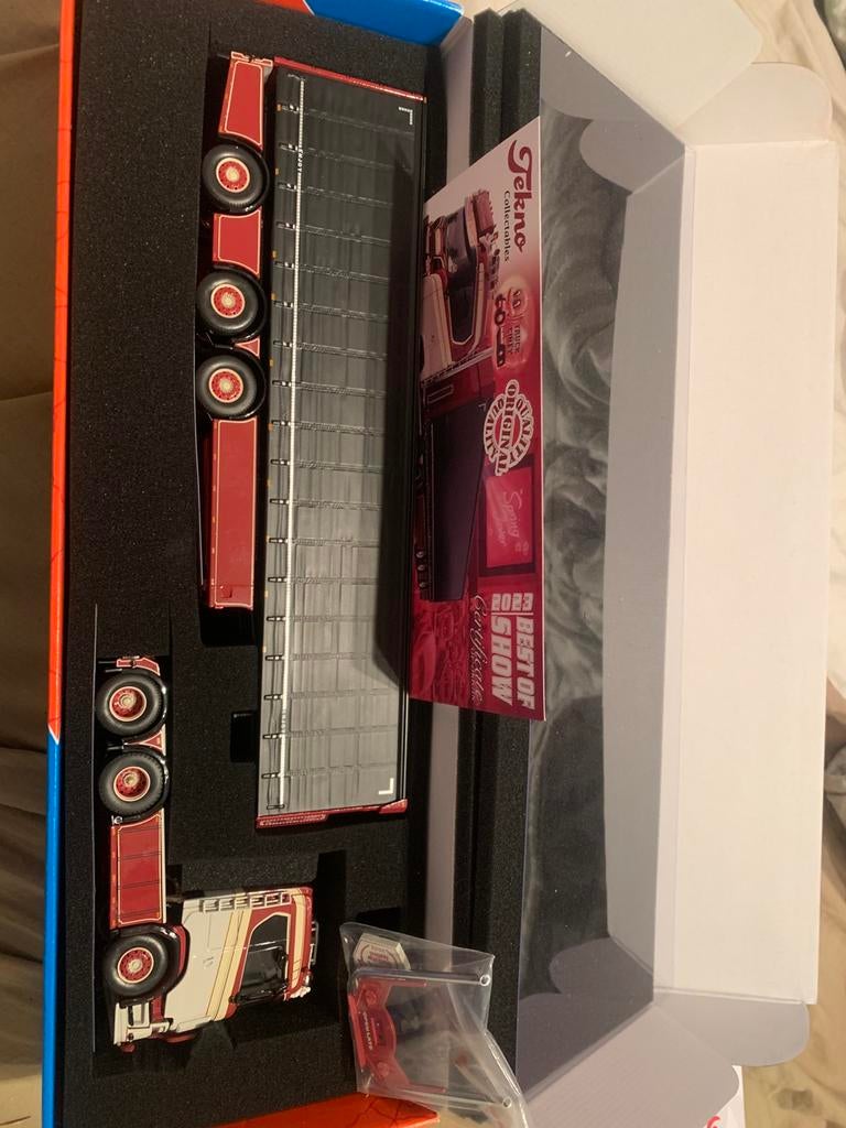 Tekno LD italian trandport, Ophalen of Verzenden, Zo goed als nieuw, Bus of Vrachtwagen, Tekno