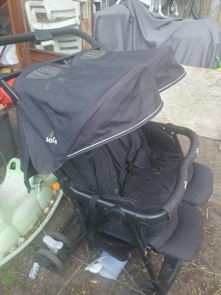 Dubbele Kinderwagen, Gebruikt, Duowagen, Ophalen, Kinderwagen