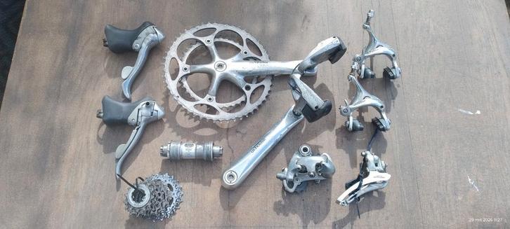 Shimano Ultegra 6500 groepset, Fietsen en Brommers, Fietsonderdelen, Gebruikt, Ophalen of Verzenden