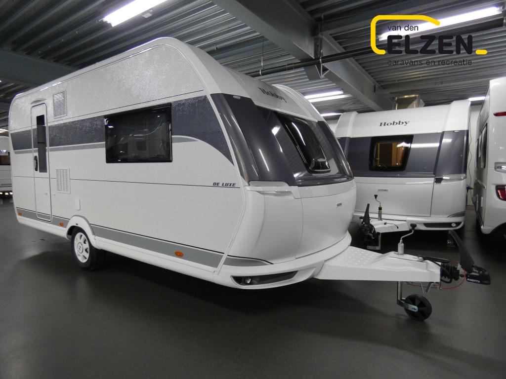 Hobby De Luxe 460 SFF Model 2026, incl. opties, Caravans en Kamperen, Caravans, Overige typen, Hobby, Bedrijf, Treinzit