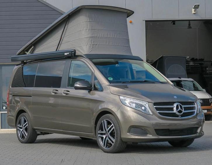 MERCEDES BENZ CAMPER MARCO POLO UITERMATE COMPLEET, Caravans en Kamperen, Campers, Particulier, tot en met 4, Buscamper of Camperbus