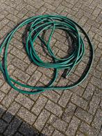 Tuinslangen: 20m met2 koppelstukken en 25m met1 koppelstuk, Ophalen, Gebruikt, Tuinslang