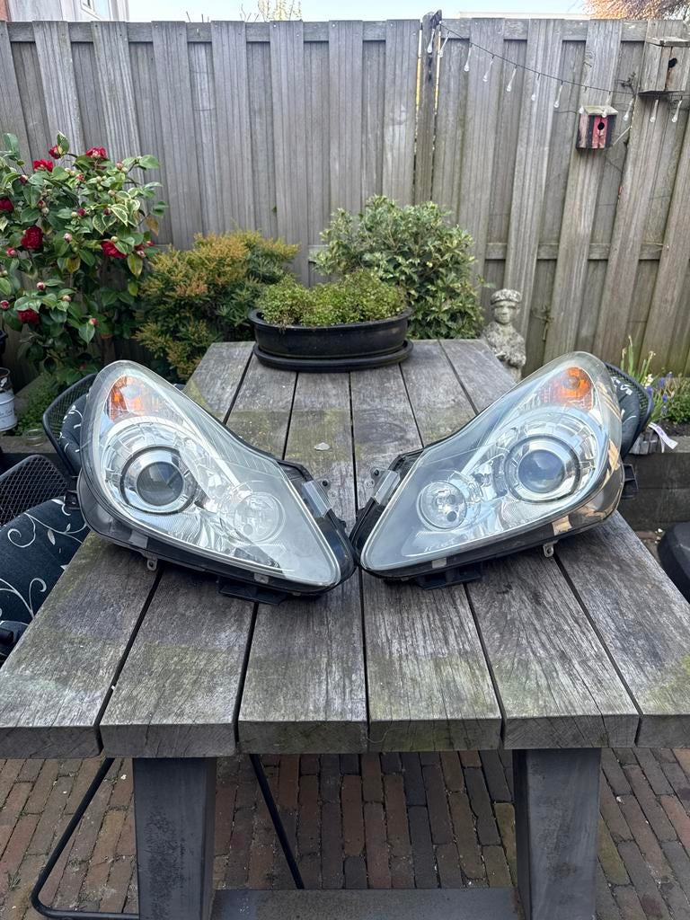 Opel Corsa D OPC koplampen, Auto-onderdelen, Verlichting, Ophalen of Verzenden, Gebruikt, Opel