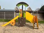Speeltoestel speeltuin met glijbaan en klimwand, Ophalen, Gebruikt, Klimwand