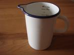 Emaille maatbeker 500 ml vintage, Ophalen of Verzenden