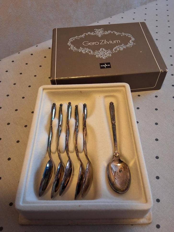 Gero Zilmeta Lepels Set, Antiek en Kunst, Antiek | Bestek, Ophalen of Verzenden