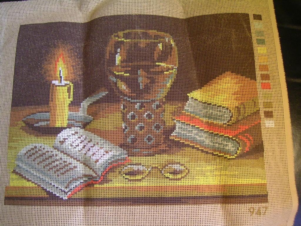 NIEUW stramien van een Stilleven 947. Verkoop Ook DMC garens, Hobby en Vrije tijd, Borduren en Borduurmachines, Ophalen of Verzenden