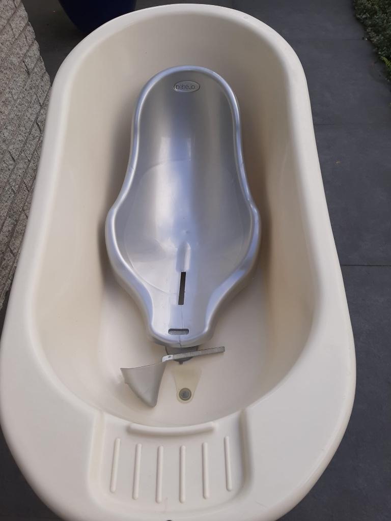 badje met bebe -Jou badzitje, Kinderen en Baby's, Badjes en Verzorging, Ophalen, Gebruikt, Badje, Bébé-jou