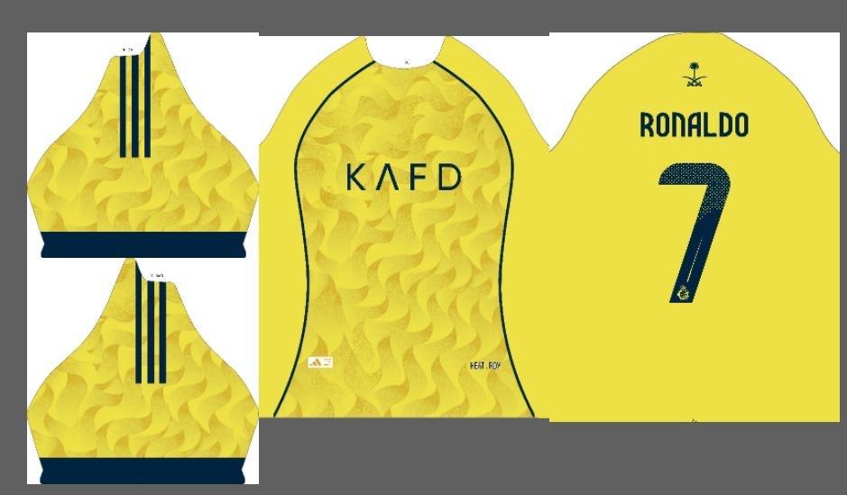 Voetbaltenue Ronaldo, Messi, Haaland, Yamal, Saka (5-15 jaar, Maat XS of kleiner, Ophalen of Verzenden, Nieuw, Set