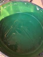 Groene Wijzotex Mat verf, nog 4 liter +, Ophalen of Verzenden