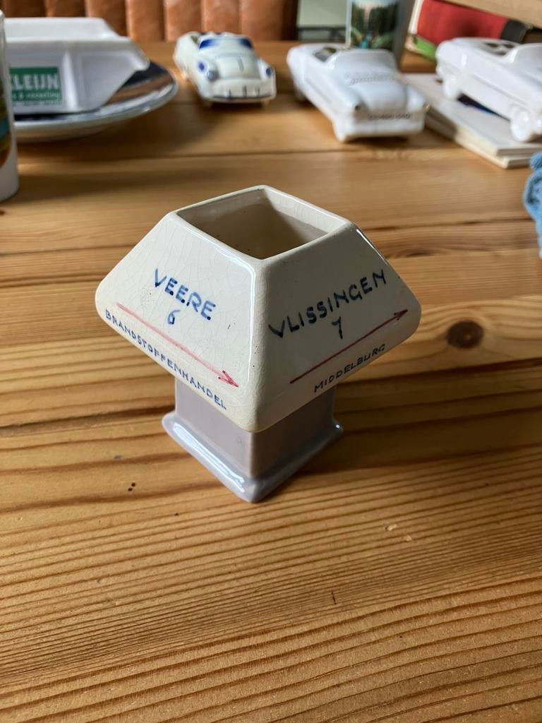 Paddenstoel wegwijzer Veere Vlissingen Arnemuiden Domburg, Antiek en Kunst, Ophalen of Verzenden