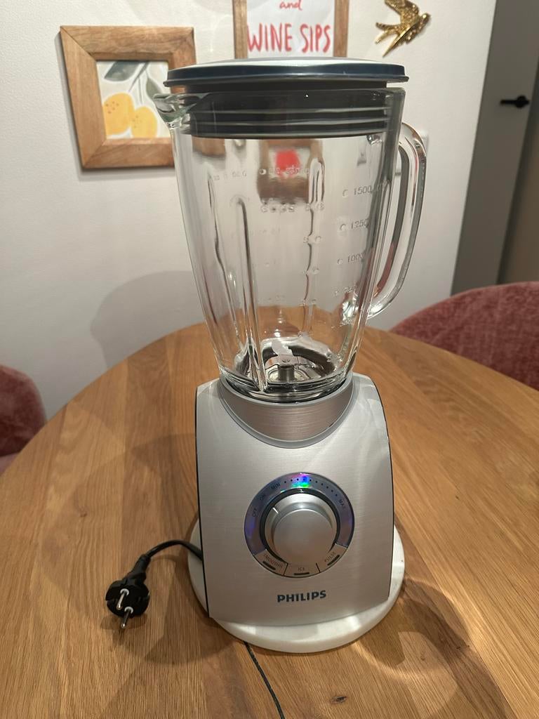 Philips HR2094 blender Aluminium Collection 750W, Ophalen, Nieuw, Blender