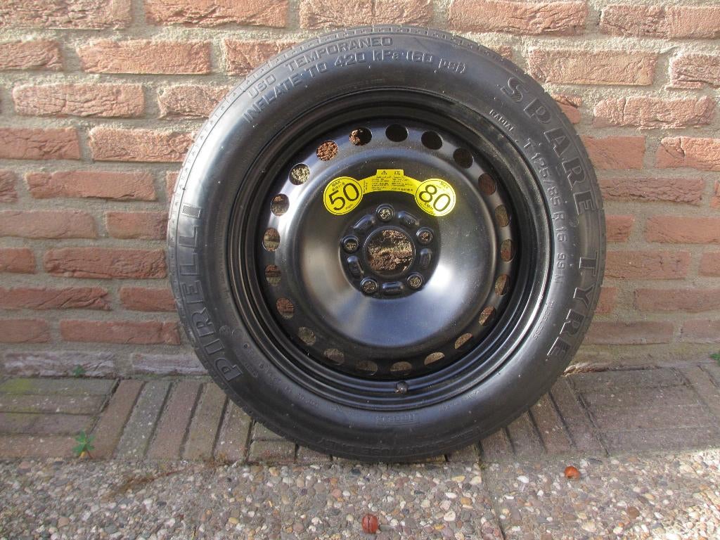 RESERVEWIEL/THUISKOMER, Ophalen, Overige, 16 inch, Banden en Velgen