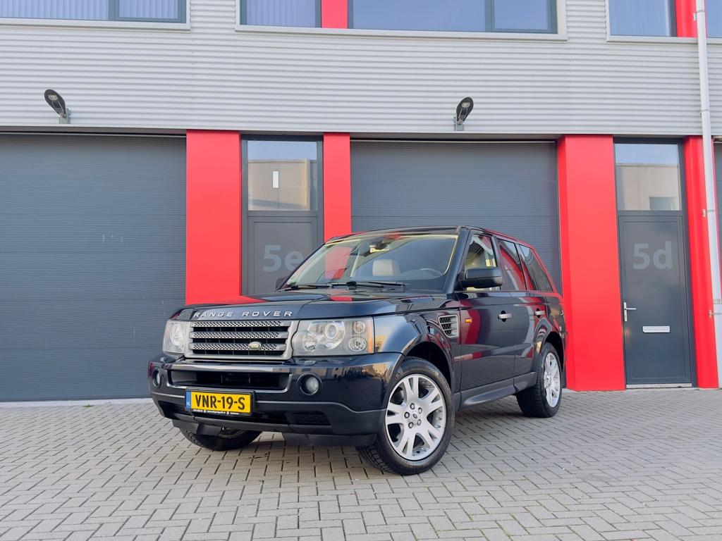 Land Rover RANGE ROVER SPORT TDV6 , Grijs Kenteken , Nw APK, Auto's, Automaat, Beige, 190 pk, Blauw