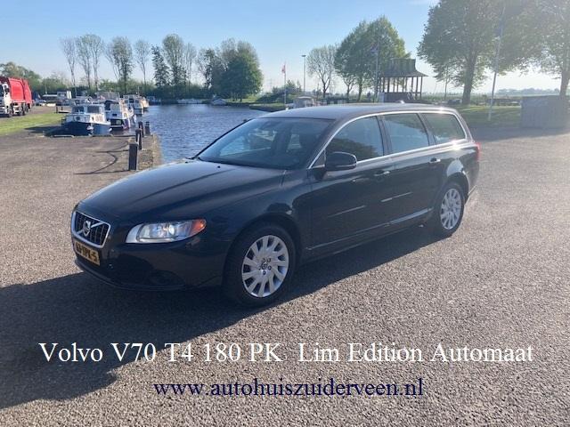 VOLVO V70 T4 180 PK Limited Edition Automaat Boekjes, Gebruikt, Zwart, 4 cilinders, 179 pk
