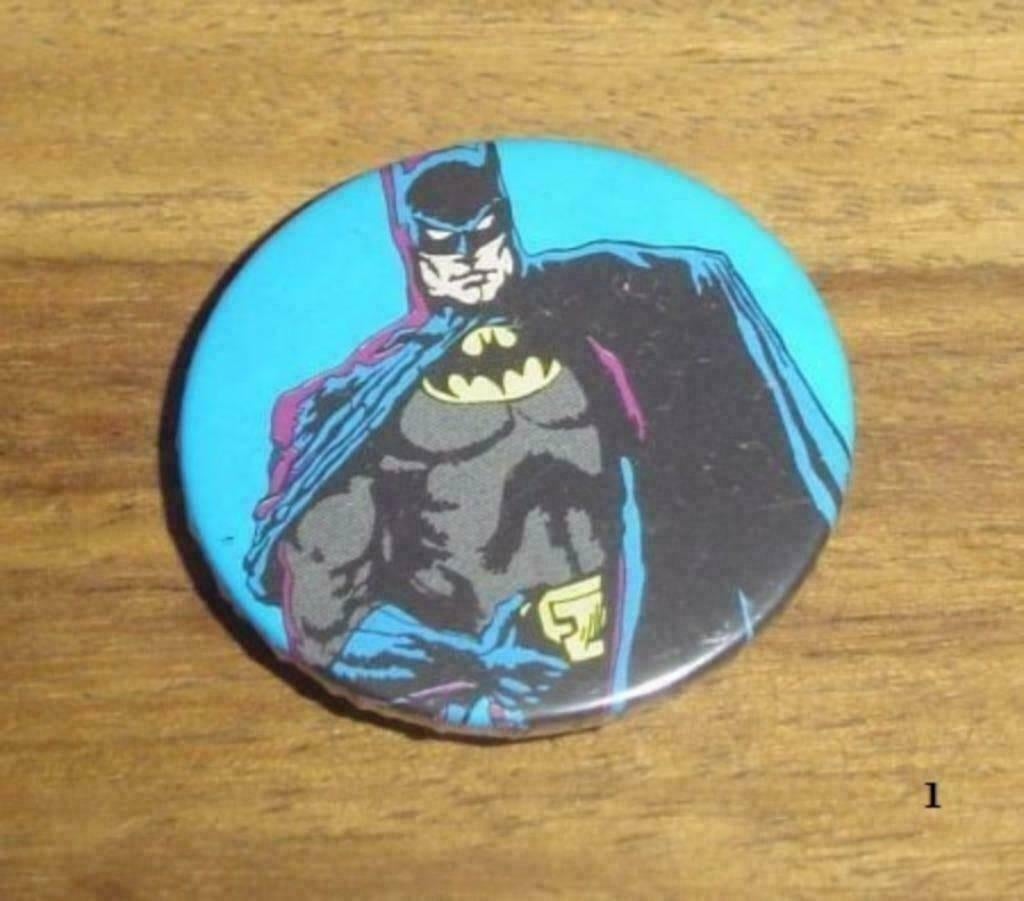 Batman button(nr.1), Ophalen of Verzenden, Nieuw, Overige onderwerpen, Button