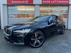 Volvo V60 2.0 T6 Recharge AWD R-Design Camera Leder Memory P, Auto's, Automaat, Gebruikt, Huisgarantie, 4 cilinders