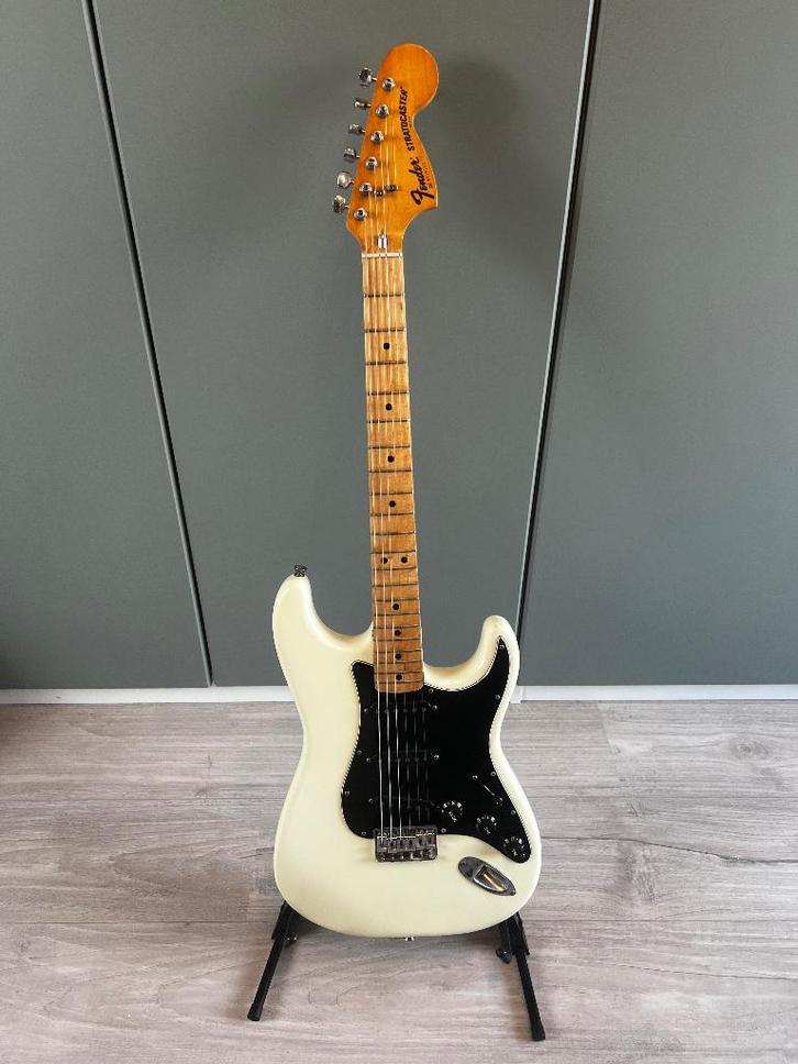 Fender Stratocaster USA Hardtail 1977 Vintage White, Muziek en Instrumenten, Snaarinstrumenten | Gitaren | Elektrisch, Gebruikt