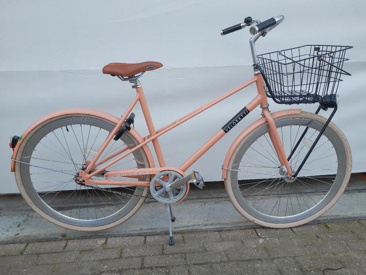 Veloretti Amsterdam 28 inch – Oud Roze – Frame 55 cm, Fietsen en Brommers, Fietsen | Dames | Damesfietsen, Gebruikt, Overige merken