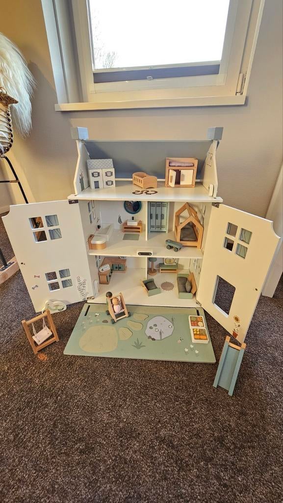 Little dutch poppenhuis incl uitbreidingssets, Kinderen en Baby's, Ophalen, Zo goed als nieuw, Poppenhuis