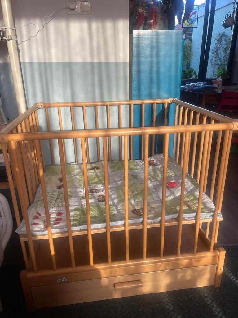 Geuther baby box, Kinderen en Baby's, Boxen, Ophalen, Gebruikt, Rechthoekig, In hoogte verstelbaar