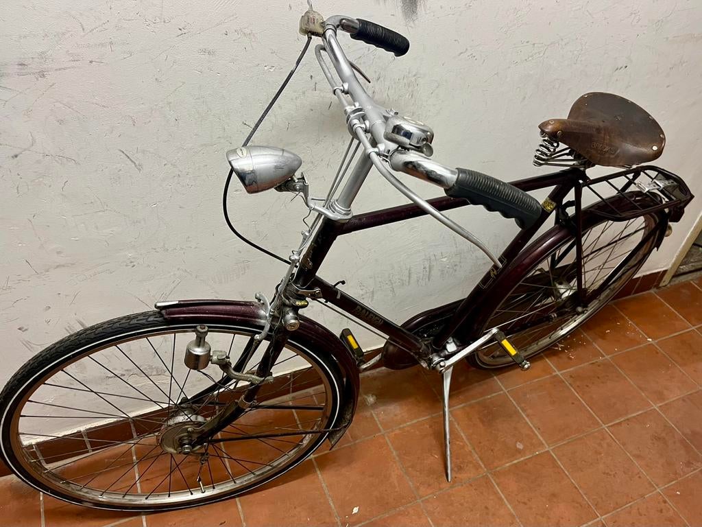 Vintage Raleigh herenfiets 1975, 55 tot 59 cm, Ophalen, Overige merken