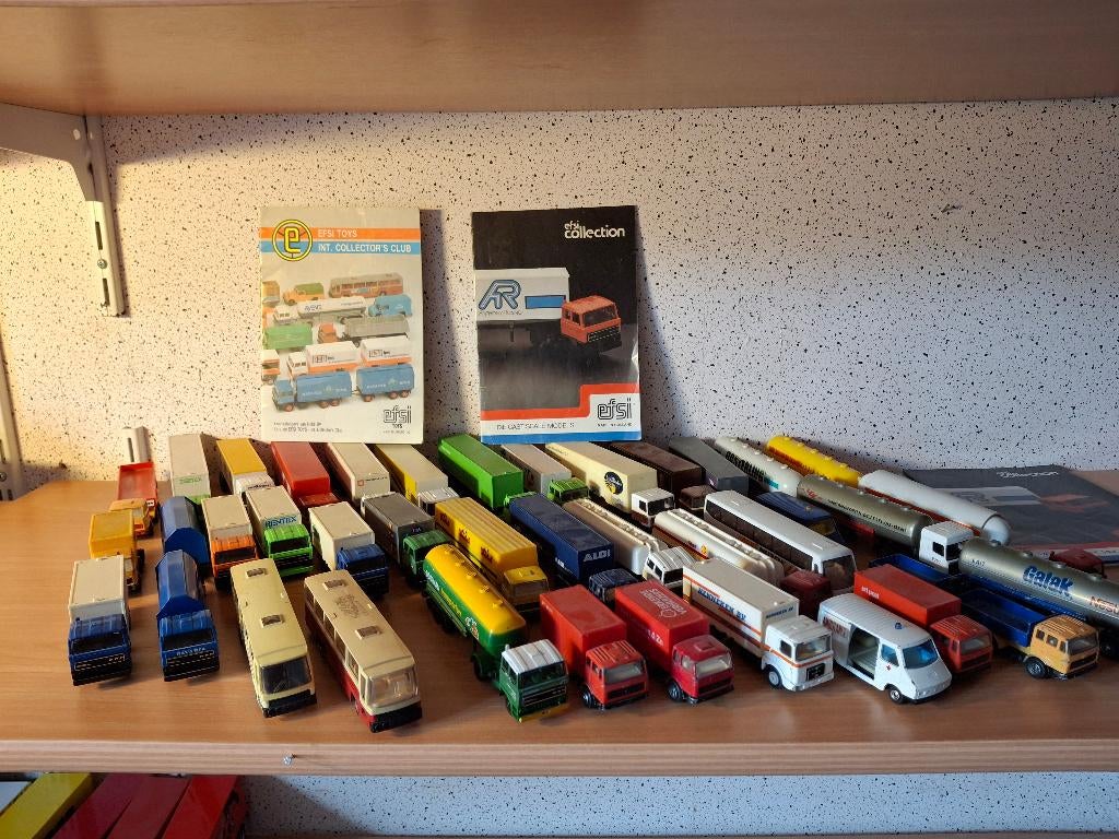 efsi, Hobby en Vrije tijd, Modelauto's | 1:87, Ophalen of Verzenden, Gebruikt, Bus of Vrachtwagen, Efsi