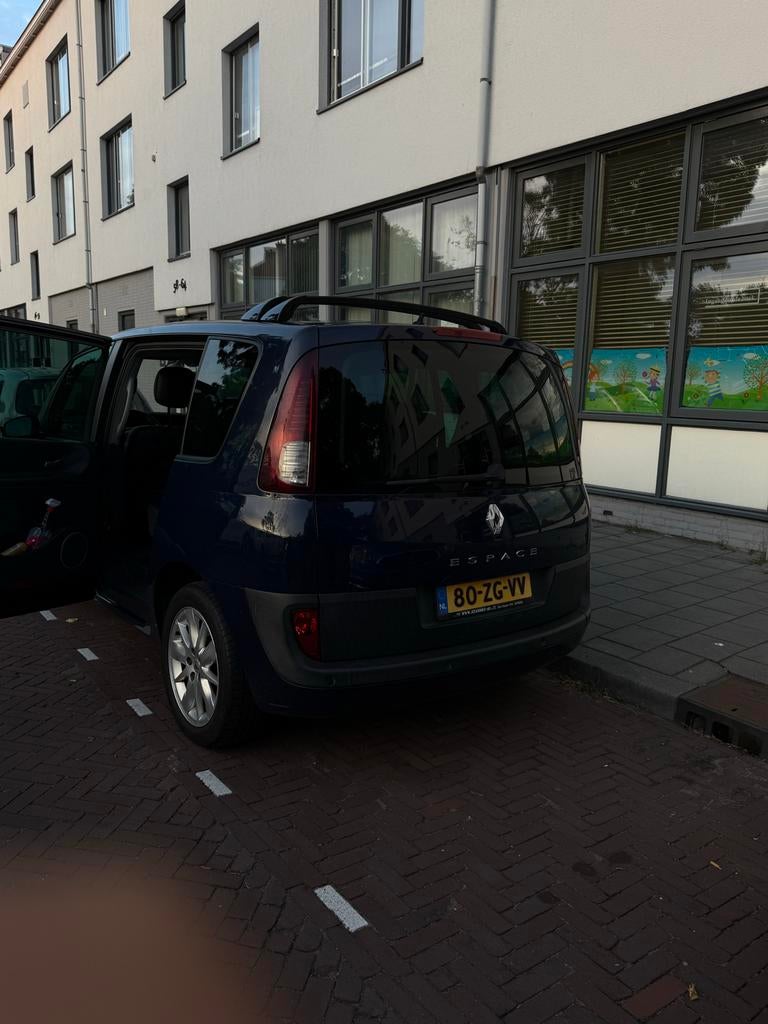 Renault Espace 2.0 16V Turbo 125KW 2008 Blauw, Auto's, Renault, Voorwielaandrijving, 1998 cc, 4 cilinders, 2000 kg