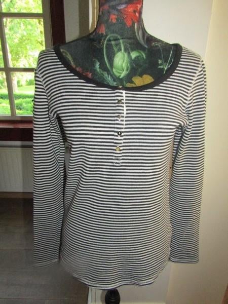 F1119 Scotch & Soda Maison Scotch mt S nieuw trui zwart wit, Verzenden, Zwart, Nieuw, Scotch & Soda