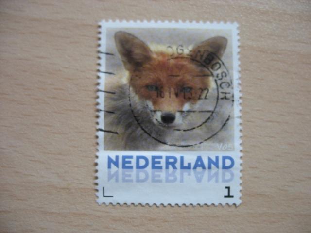 Persoonlijke postzegel vos, Postzegels en Munten, Postzegels | Nederland, Verzenden, Gestempeld