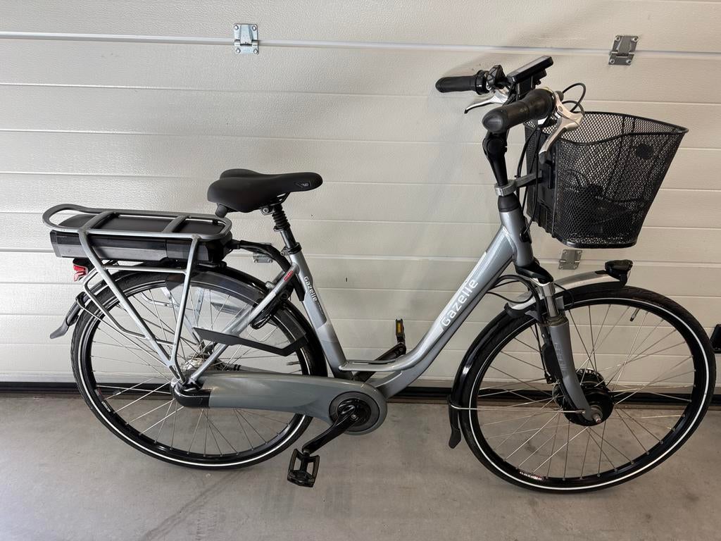 Mooie Gazelle orange school-/boodschappen  Panasonic motor, Fietsen en Brommers, Elektrische fietsen, Overige merken, Gebruikt