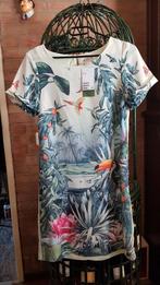 Jurkje van H&M Conscious Collection.  Maat 34., Kleding | Dames, Verzenden, Beige, Nieuw, Boven de knie