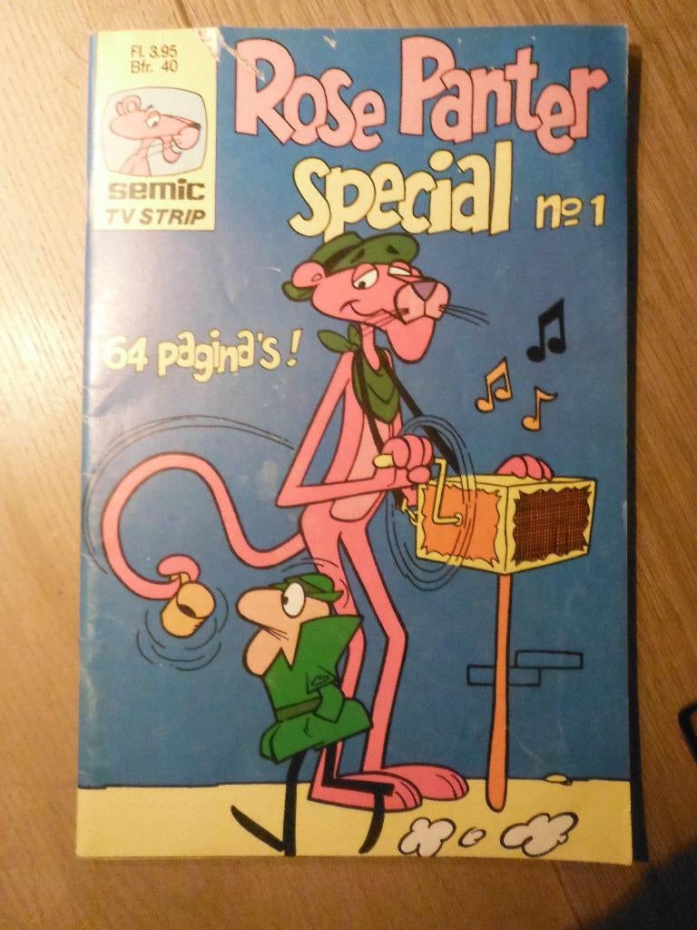 Rose Panter Special Nr 1. 1984, Eén stripboek, Ophalen of Verzenden, Gelezen