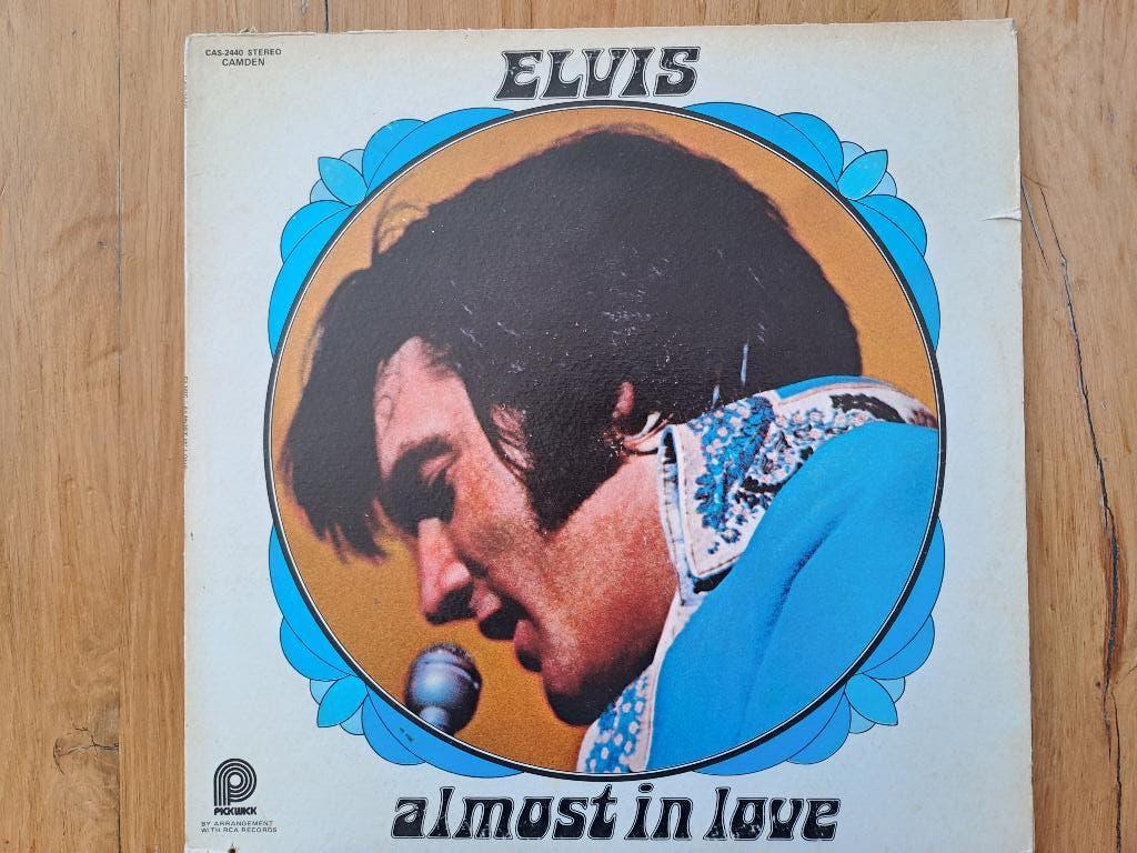ELVIS. LP. ALMOST LOVE., Gebruikt, Ophalen of Verzenden, 12 inch, Poprock