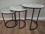 Bijzettafels van Loods 5, Minder dan 55 cm, Rond, Zo goed als nieuw, Ophalen