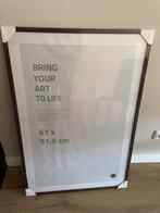 Fotolijst met houten profiel 61x91,5 cm, Nieuw, Ophalen of Verzenden, 75 cm of meer, 50 tot 75 cm