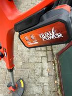 Kantjesmaaier - Powerplus Dual Power Accu Grastrimmer, Ophalen of Verzenden, Zo goed als nieuw, 10 tot 30 cm, Accu