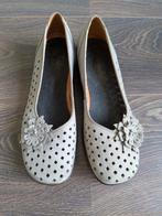 Luftpolster schoenen leer Ballerina met hak, 38, Schoenen met lage hakken, Ophalen of Verzenden, Grijs, Gedragen